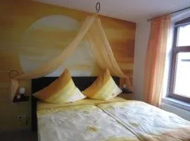 Nette Wohnung in Thale mit Garten, Terrasse und Grill