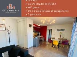 Appartement T2 cosy à Rodez, lejlighed i Rodez