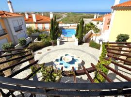 T3 piscinavista mar Praia del Rey Óbidos A10, hotel i Casal da Lagoa Seca
