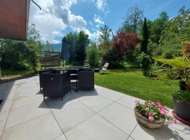 Rare, cosy studio terrasse au coeur de St-Jorioz