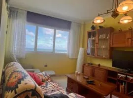 Alojamiento familiar frente a la playa