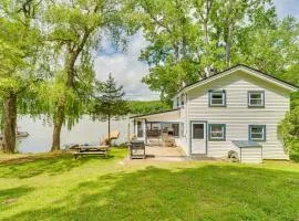 Waterfront Home on Lake Champlain with Dock and Kayaks