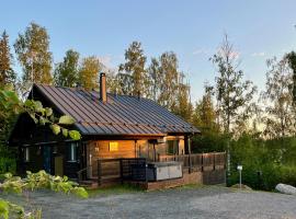 Villa Breikki, Himos – apartament w mieście Jämsä