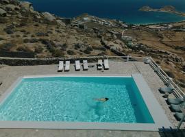 Mykonos Supreme Comfort Suites & Villas, cheap hotel in Kalafatis