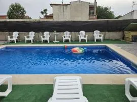 Chalet con piscina 50 minutos madrid en escalona