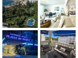 Playas del Duque Private Condo with access to the Beach in Puerto Banus