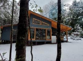 Rincón nevado, cabin in Coñaripe