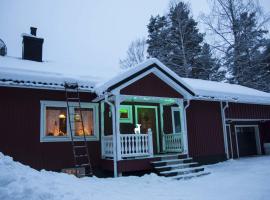 Nordic character, hotell sihtkohas Vidsel huviväärsuse Storforsen lähedal