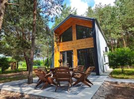 Domki SHERWOOD, luxusn&iacute; kemp v destinaci Gawłowo