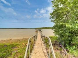 Lakefront Eufaula Vacation Rental with Private Dock