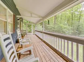 Secluded Cabin with Porch - 7 Miles to Lake Chatuge!