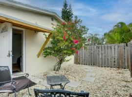 Pet-Friendly Stuart Studio Less Than 3 Mi to Downtown!, hotell i Stuart