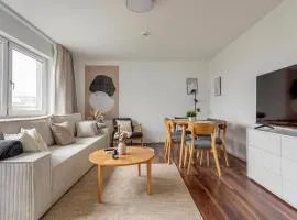 Global Living - Design Apartments I Terrace I Kitchen I Smart-TV I Parking space I München