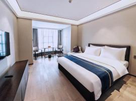 蓝月亭公寓: Tianjin şehrinde bir kendin pişir kendin ye tesisi