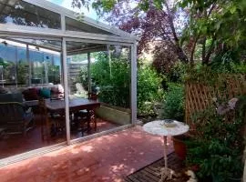 Maison de ville avec jardin