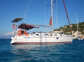 Angelaa GIB SEA 43, ubytování na lodi v destinaci Korfu