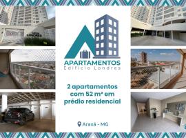 Apartamentos de Temporada Araxá WIFI GRATUITO - ESPAÇO HOME OFFICE, feriebolig i Araxá