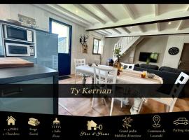 Ty Kerrian, maison avec jardin à la campagne, hotel in Locunolé