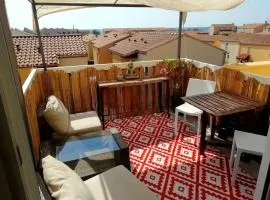 Appart 5p terrasse sud vue mer, accès direct plage