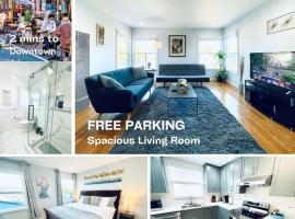 804- SanMateo Comfortable 2BR Home WiFI and free Parking, hotel u gradu San Mateo