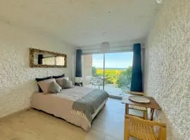 Joli studio vue mer avec terrasse et jardinet à Sant Ambroggio
