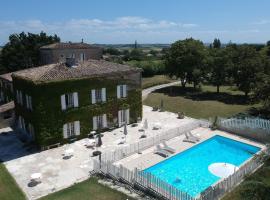 CLOS DE BELLEVUE、Mortagne-sur-Girondeのホテル