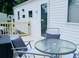 WL56 - FREE WIFI -Amazing Cosy Three Bedroom Mobile Home with DECKING Haggerston CASTLE Holiday Park - ENTERTAINMENT PASSES NOT INCLUDED!