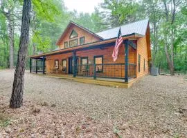 Near Choctaw Casino Broken Bow Cabin with Hot Tub!