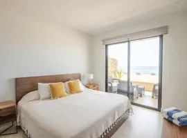 Oceanfront condo with terrace