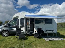 Motorhome life, Zelt-Lodge in Radipole