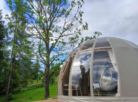 Glamp Zielone Skałki, hotel di Kluszkowce