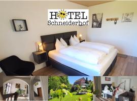 Hotel Schneiderhof، فندق في برونلاغ