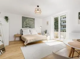 Design-Apartment in Linz mit Netflix & Balkon