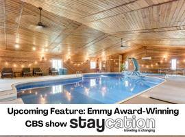 Epic Indoor Pool w/slide & hot tub close to beach, hotel a Bridgman
