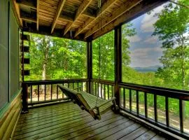 Aska Sunrise - Mountain View Cabin Rental in Aska Adventure Area - Stunning Mountain Views, Pet-friendly, Hot Tub, Game Room, J