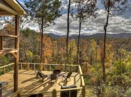 Serenity Now - Game Room and Mountain Views - Hot Tub, Cozy Fireplace, Modern Amenities, Billiards Table, Porch Fire Pit - Cherr