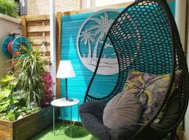 APARTMENT BIG PRIVAT TERRACE CALAFELL BEACH FREE Parking