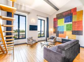 Appartement Climatisé 3 Chambres Vue Garonne