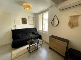 Studio cosy et climatisé, idéal pour 2 pers