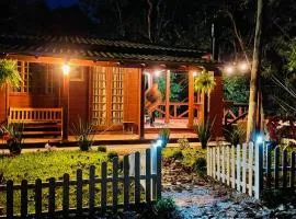 chalé das montanhas gravatal cabana águas claras