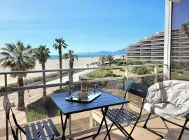 Canet-en-Roussillon T2 Moderne - Parking - Clim - 2ème étage avec ascenseur - 4 pers - FR-1-794-136
