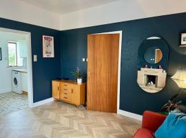 Nurses Cottage, Burra，Hamnavoe的自炊式住宿