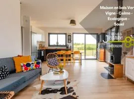 Maison en bois Verte Vigne - Calme - Ecologique