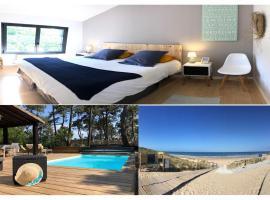 Chambre Privative, Cap Ferret - Piscine Chauffée - Villa Sylhengui, hotel v destinaci Lège-Cap-Ferret
