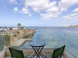 Seafront, studio home with private seaview terrace by 360 Estates