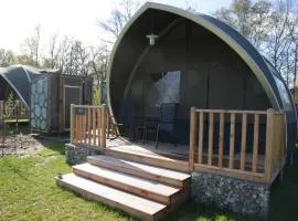 Sfeervolle Tentlodge Fazant met uitzicht