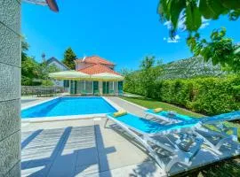 Villa Župa with Heated Pool, Tennis Court & Mini Golf Near Baška Voda