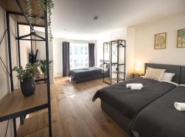 ImmoStay G#1 Ferienhaus - Parken & WiFi, 2 Balkone und 2 Bäder,4K, hotel di Bahnhof Bremen-Burg