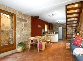Patio con barbacoa en Casa de las Letras