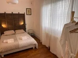 La chambre verte du gite de vendome